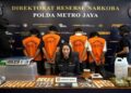 Polda Metro Jaya Bongkar Jaringan Tembakau Sintetis, Empat Tersangka Ditangkap