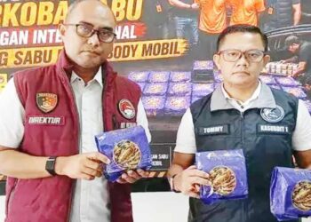 Polisi Gagalkan Pengiriman 27 Kg Sabu dari Aceh Menuju Tangerang