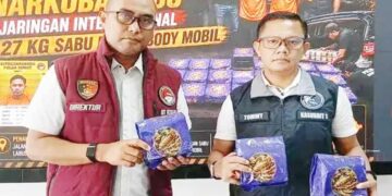 Polisi Gagalkan Pengiriman 27 Kg Sabu dari Aceh Menuju Tangerang