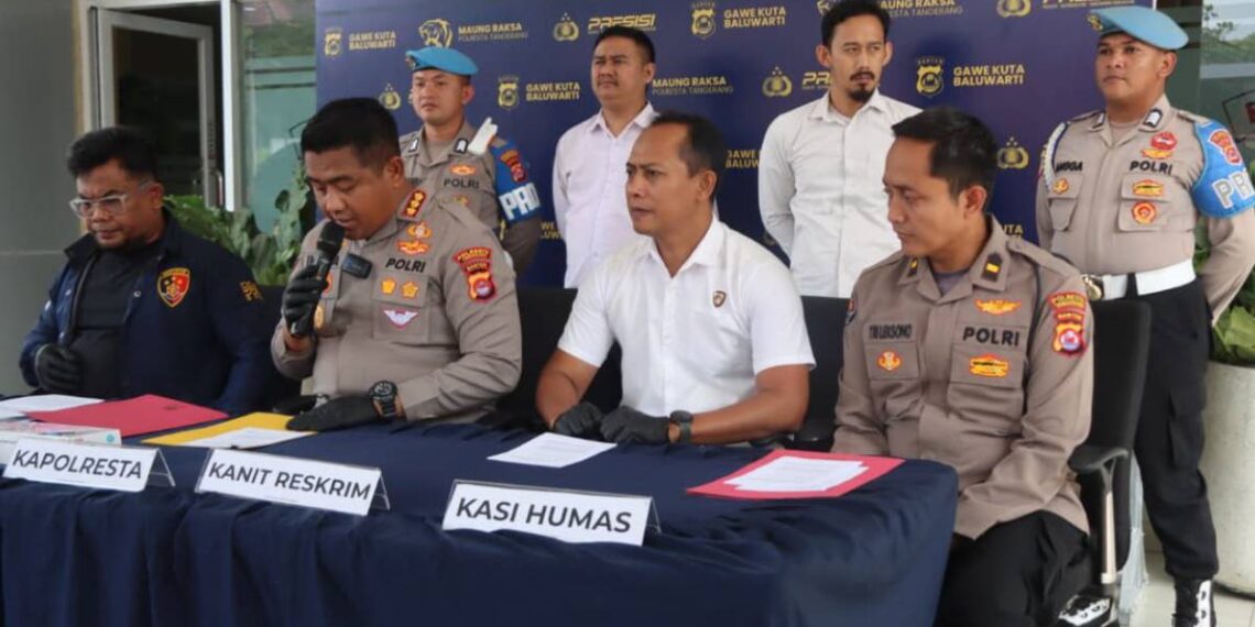 Polisi Tangkap Lima Pelaku Pengeroyokan dan Kekerasan Seksual di Panongan Tangerang