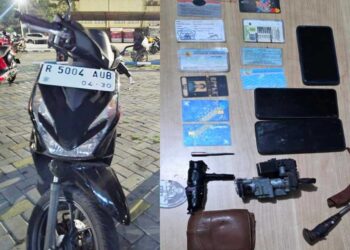 Polisi Tangkap Pelaku Curanmor Bawa Celurit Saat Beraksi di Kota Tangerang
