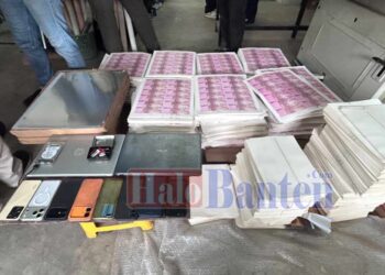 Produksi Uang Palsu di Taman Tekno Tangsel Sejak Maret dan Belum Sempat Beredar