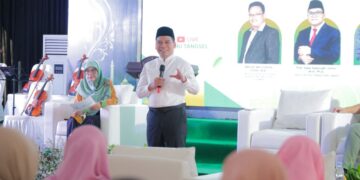 Diskominfo Tangsel menggandeng PCNU untuk memperkuat literasi digital di Tangerang Selatan demi menangkal maraknya hoaks berbasis AI.