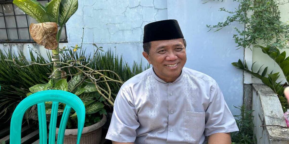 BAZNAS Tangsel memberikan santunan kepada keluarga jurnalis Donal Husni, Jumat (25/9/2026).