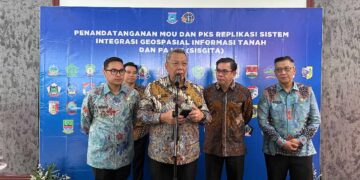 SISGITA Tangsel mengintegrasikan data pajak dengan data bidang tanah untuk meningkatkan akurasi informasi pertanahan.