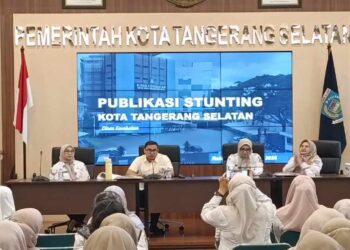 Kasus stunting di Tangerang Selatan (Tangsel) mencapai 879 anak berdasarkan hasil pengukuran pada Agustus 2026.