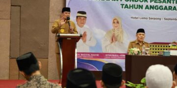 Tiga Tahun Tuntaskan 1.100 Pesantren, Pemkab Tangerang Percepat Aspontren dan Sanitren