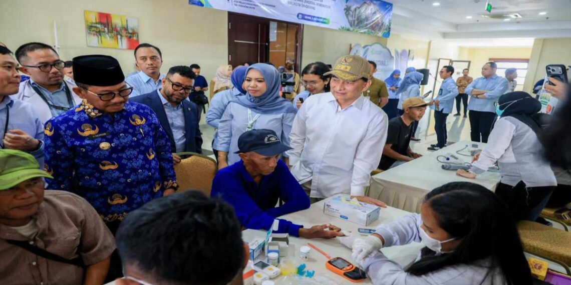 CKG Banten mencapai lebih dari 70 persen dan menempati peringkat kedua nasional.