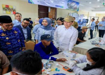 CKG Banten mencapai lebih dari 70 persen dan menempati peringkat kedua nasional.