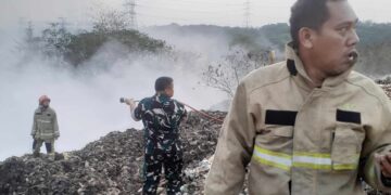 Kebakaran TPA Cipeucang Padam dalam Satu Jam, Mitigasi DLH Cegah Api Meluas