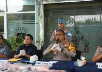 Polresta Tangerang Bongkar 3 Lokasi Produksi Narkotika Sintetis, 6 Tersangka Ditangkap