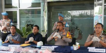Polresta Tangerang Bongkar 3 Lokasi Produksi Narkotika Sintetis, 6 Tersangka Ditangkap