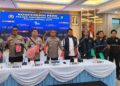 Polres Tangerang Selatan mengungkap kasus tawuran bersenjata yang terjadi di Jalan Raya Buaran, Serpong.